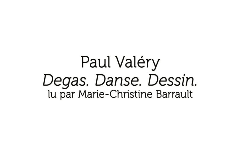 encadré degas danse dessin